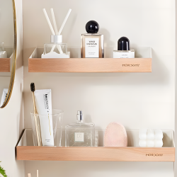Metal & Wooden Shelf 40 cm
